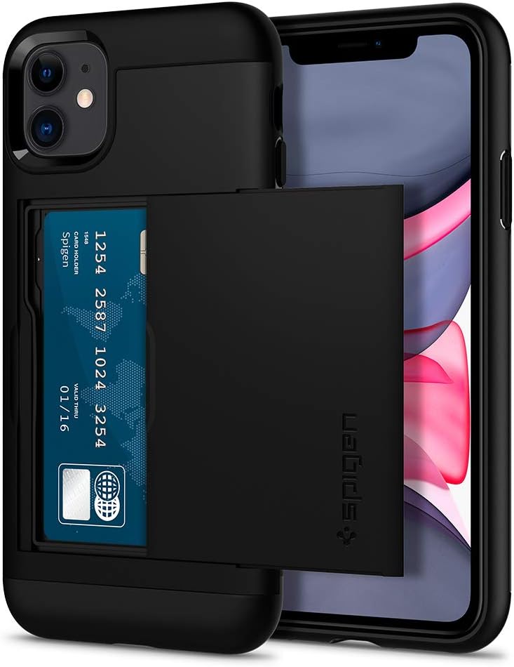 Detalle de Spigen Slim Armor CS iPhone 11 coque noire