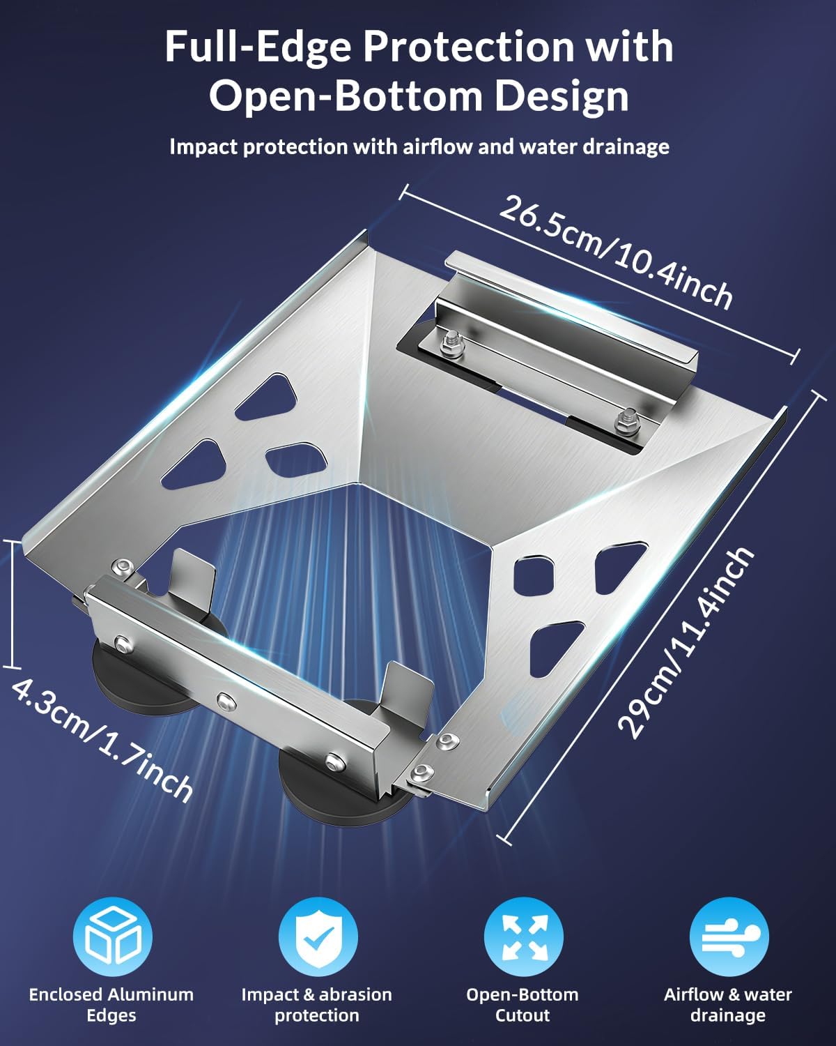 Detalle 2 de Starlink Mini Flat Magnetic Roof Mount, 220 lbs