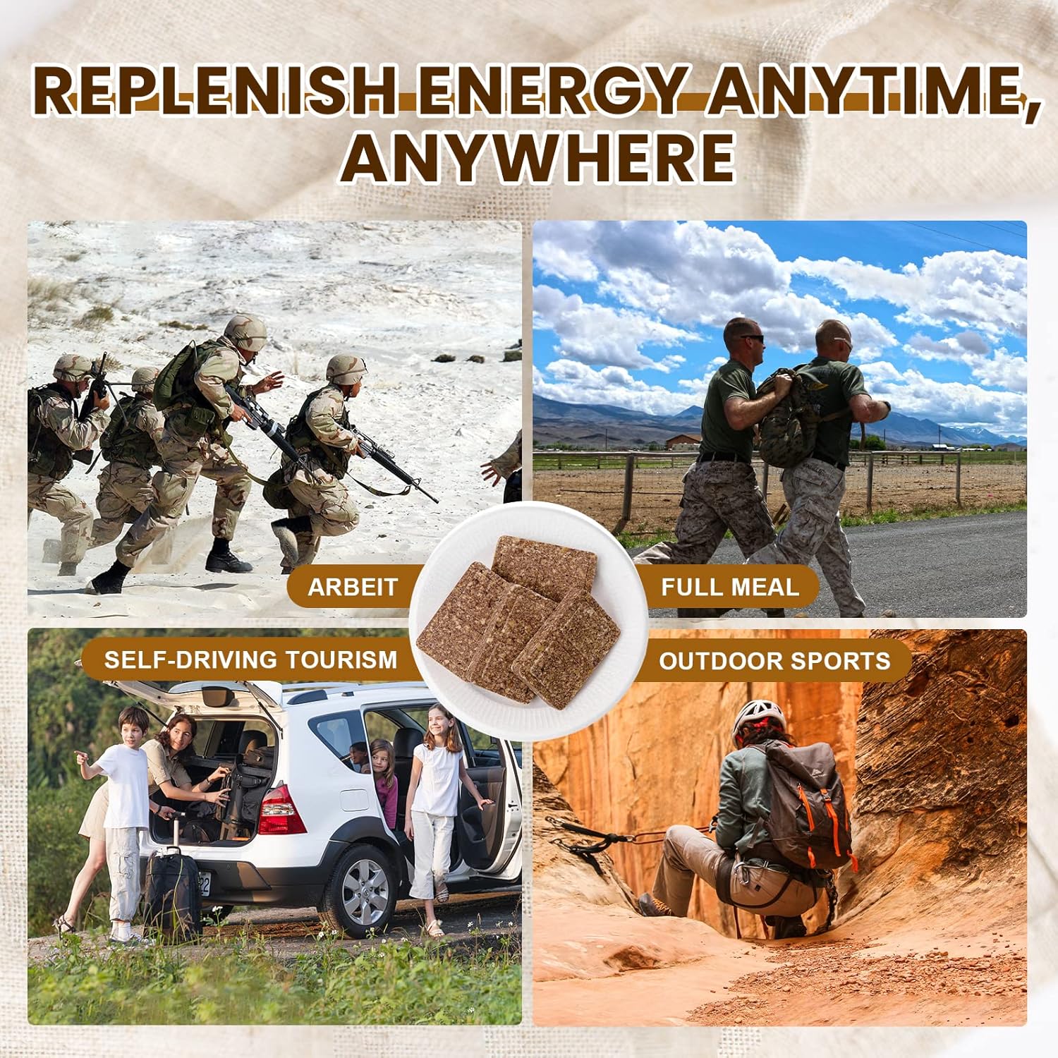 Thumbnail 6 de BDH Emergency Food Ration Bars, 12