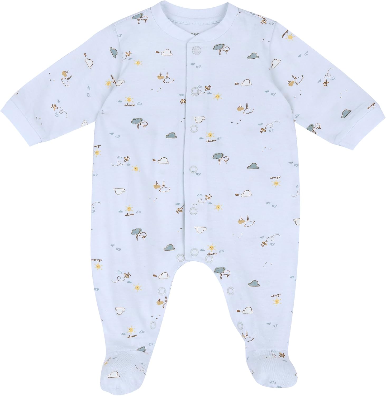 Thumbnail 6 de Tutina Neonato Chicco in Morbido Cotone con Apertura Frontale – Ideale per Primavera/Estate