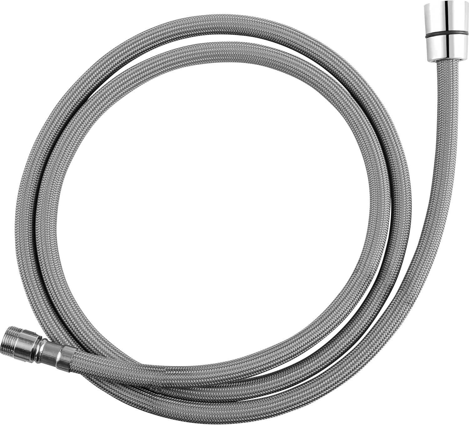Thumbnail 3 de Cornat Plastic Kitchen Shower Hose, 150 cm, Grey, M15 x 1 to 1/2 Inch