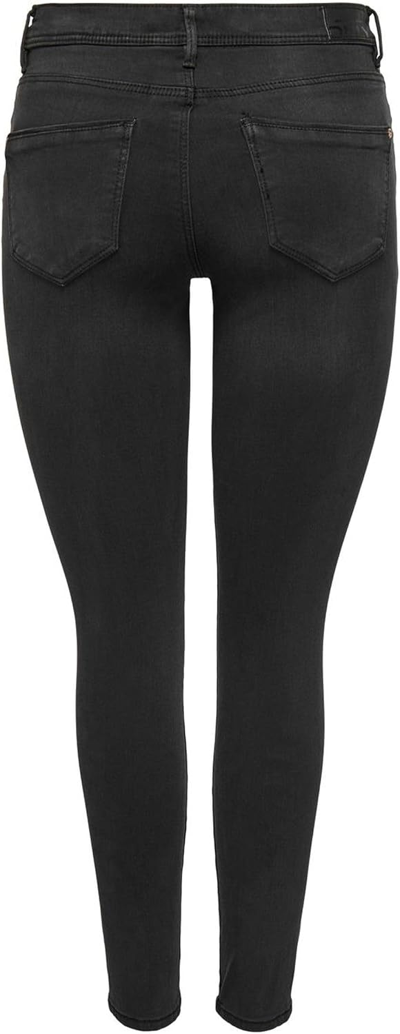 Detalle de ONLY Female Skinny Jeans ONLWAUW Mittlere Taille – Skinny Fit