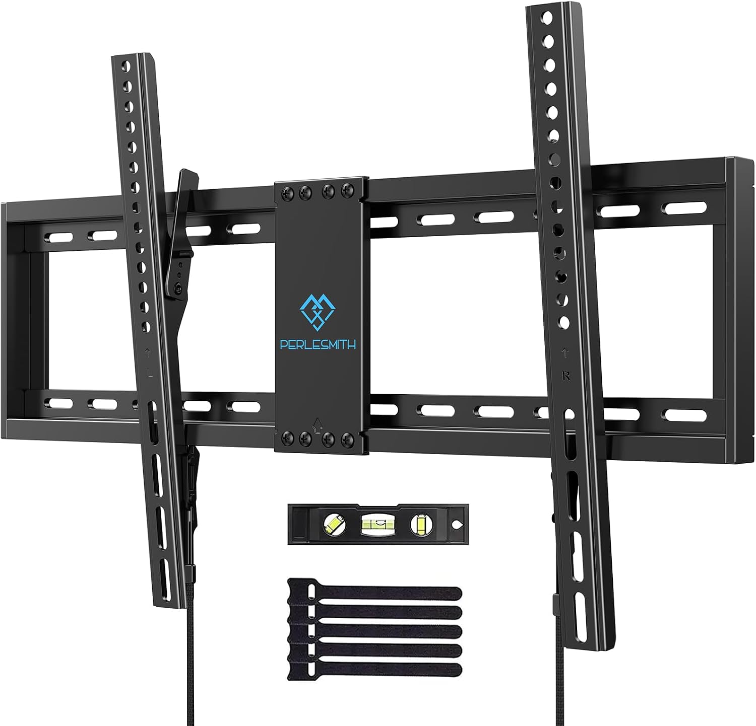 Detalle de PERLESMITH PSLTK1 Tilting TV Wall Mount, 1.2-Inch Profile, Up to 132 lbs
