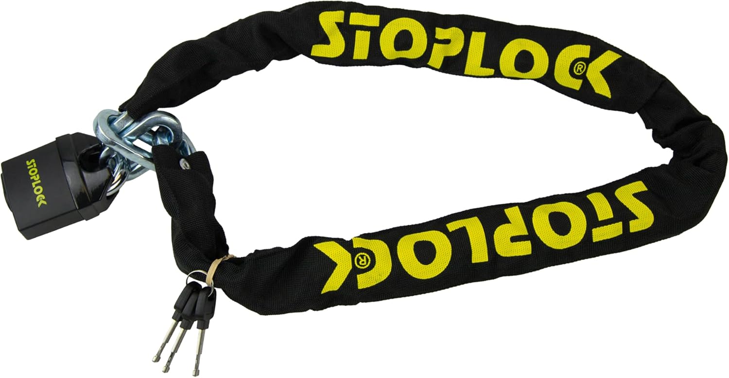 Thumbnail 5 de Stoplock Wheel Clamp HG 400-00 anti-theft lock for small-wheel cars, caravans and trailers (yellow)