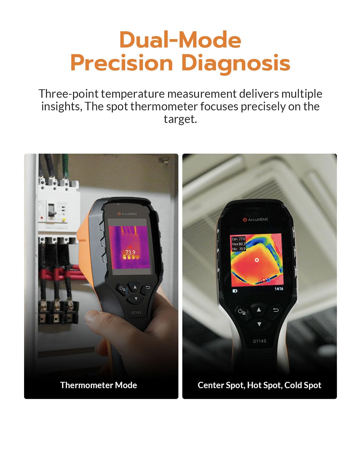Detalle de GT14S Thermal Imaging Camera 240g