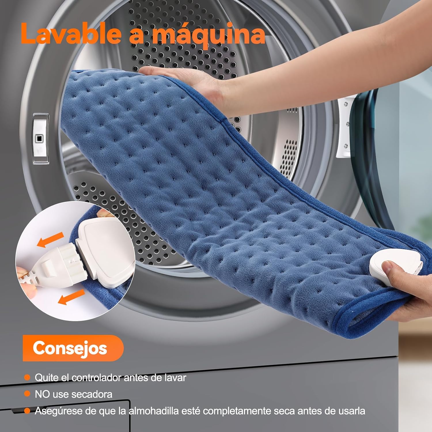 Thumbnail 4 de OneAmg Manta Eléctrica Lumbar 30x60 cm