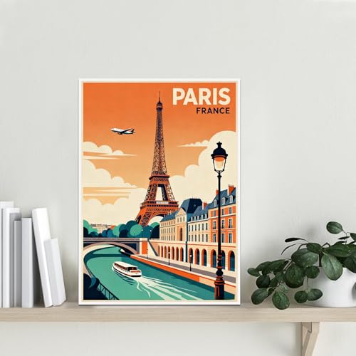 Thumbnail 8 de JICFDAO 5D Diamond Painting Paris 30x40cm – Tour Eiffel, kit complet pour débutants