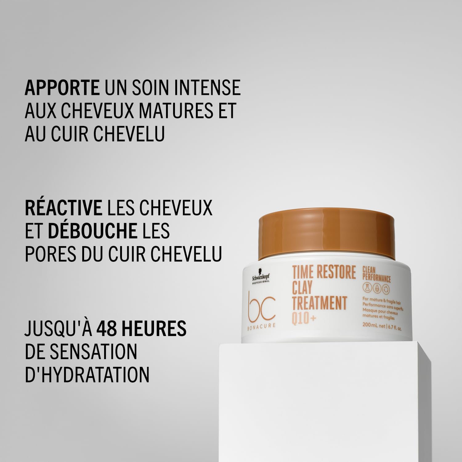 Thumbnail 2 de Masque BC Q10 Time Restore Schwarzkopf Professional – 200 ml
