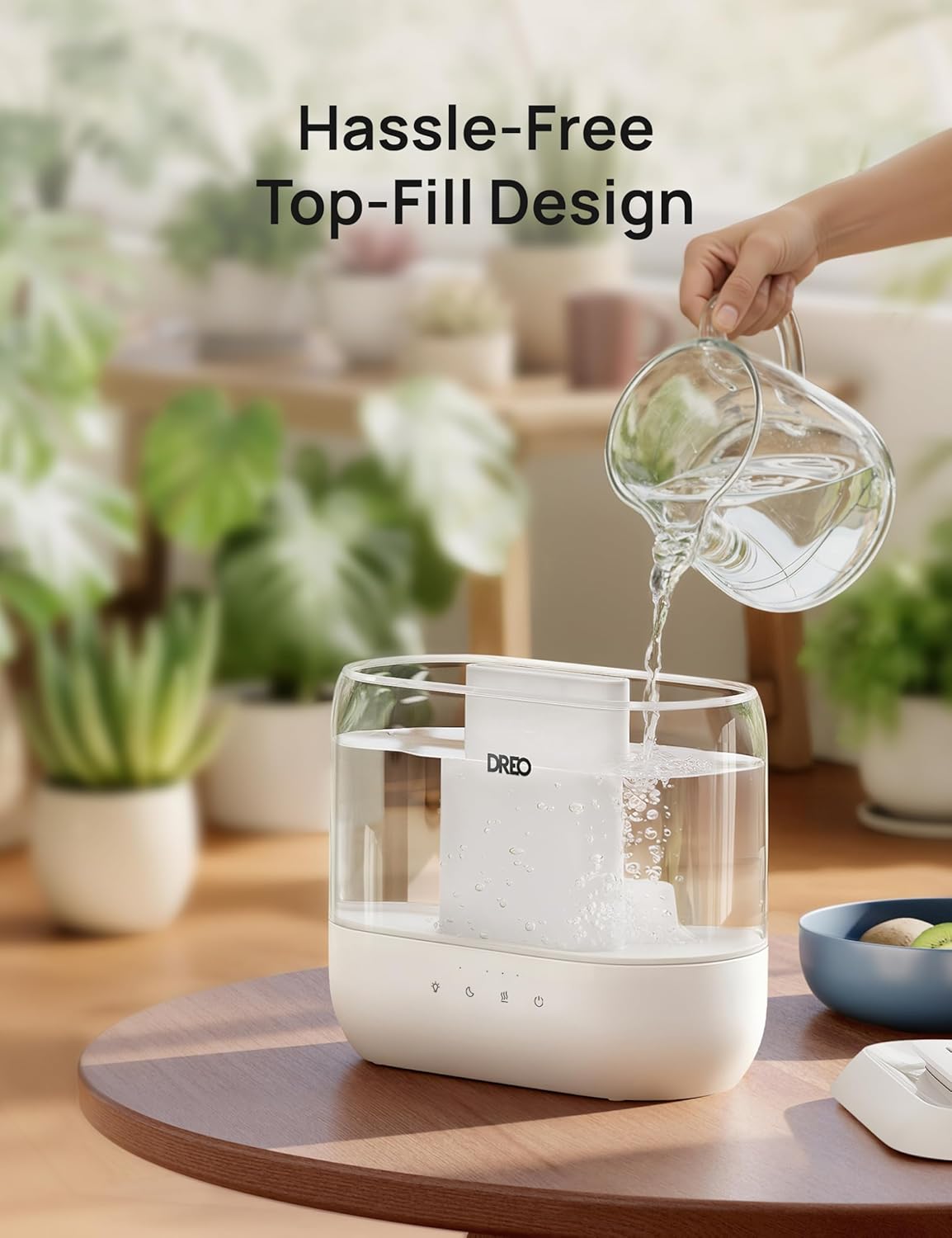 Thumbnail 5 de Dreo 4L Humidifier for Large Bedroom — 36H runtime