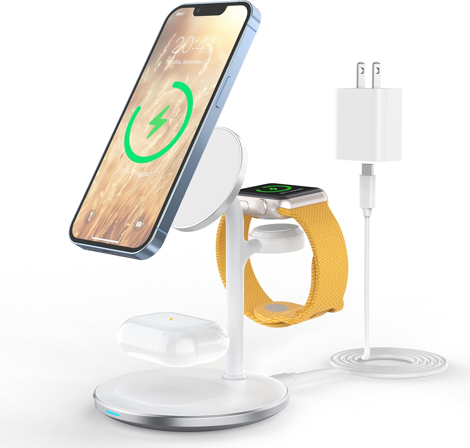 Detalle de XooFly 3 in 1 Wireless Charging Station 15W