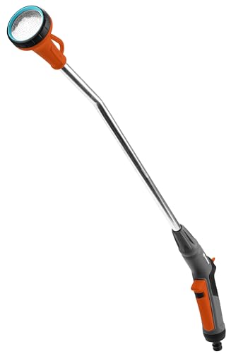 Detalle de Gardena Classic Gießstab 75 cm – Robuste Gartenbrause mit weicher Strahlführung