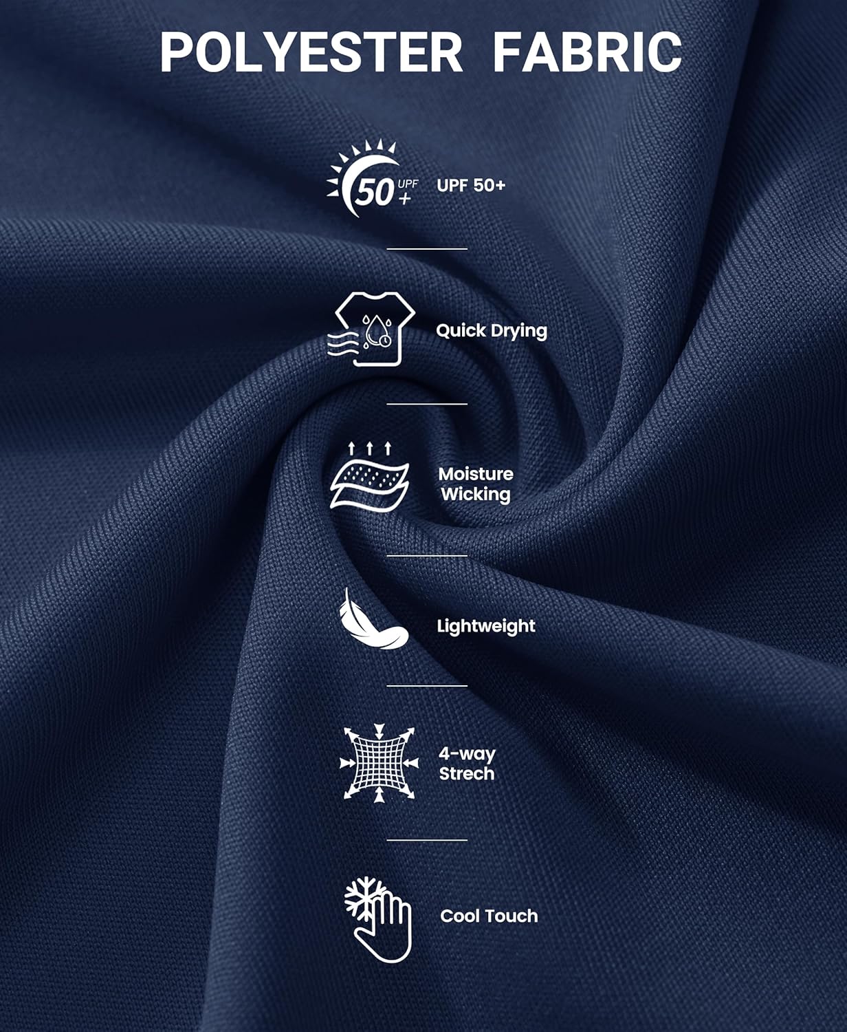 Thumbnail 6 de MAGCOMSEN T-Shirt Sportiva Rashguard da Uomo con protezione solare UPF 50+ e asciugatura veloce