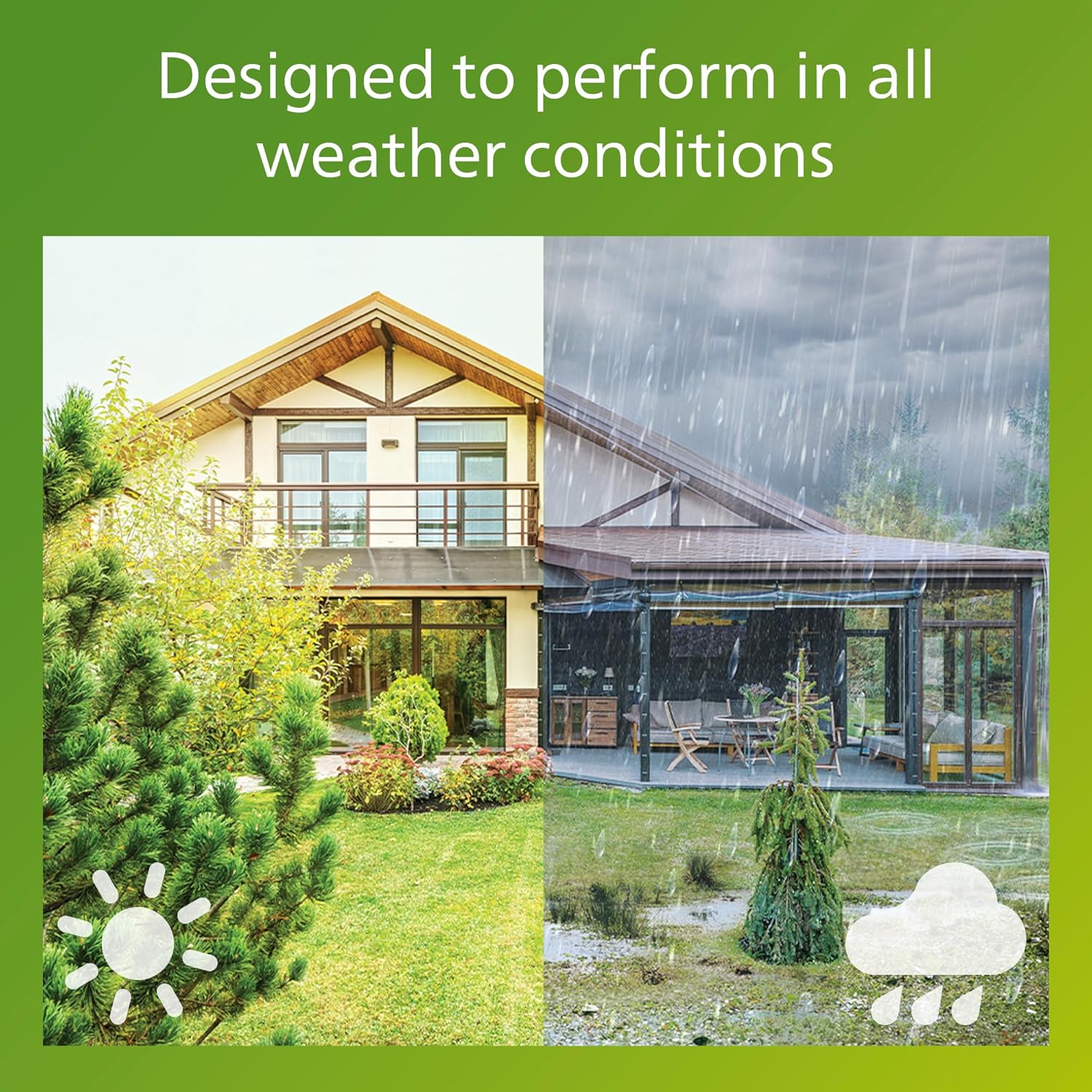 Thumbnail 4 de Philips Lois outdoor floodlight with sensor (20 W, 5000 K) – black