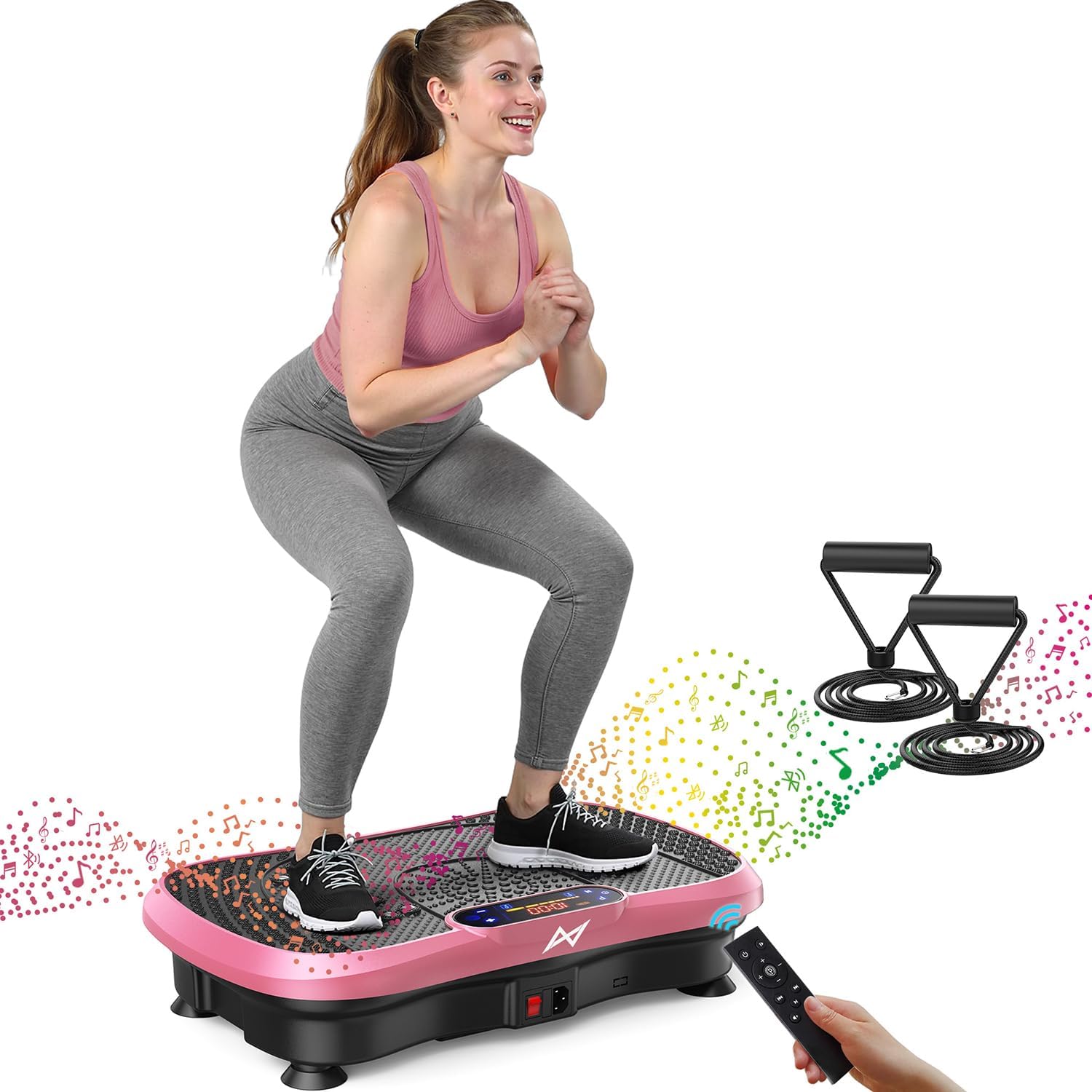 Detalle de AXV Vibration Plate 120-Speed Full Body Shaker