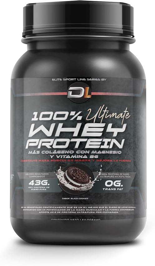 Detalle de Whey Protein 1 kg — Proteína en polvo con colágeno y magnesio 🥛