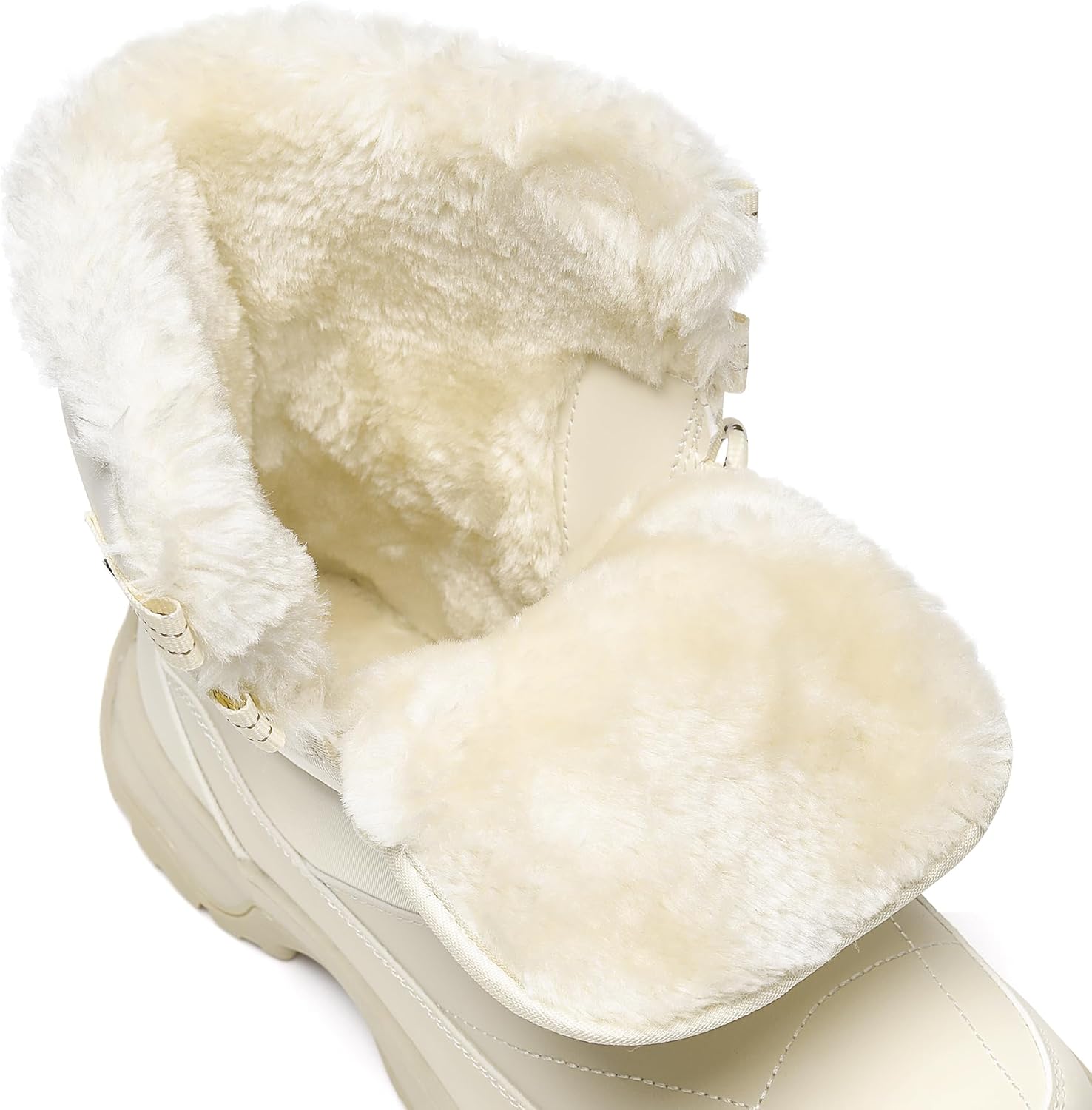 Thumbnail 4 de weiucvc Damen Winterstiefel – leichte warme Schneestiefel mit rutschfester Outdoor-Sohle