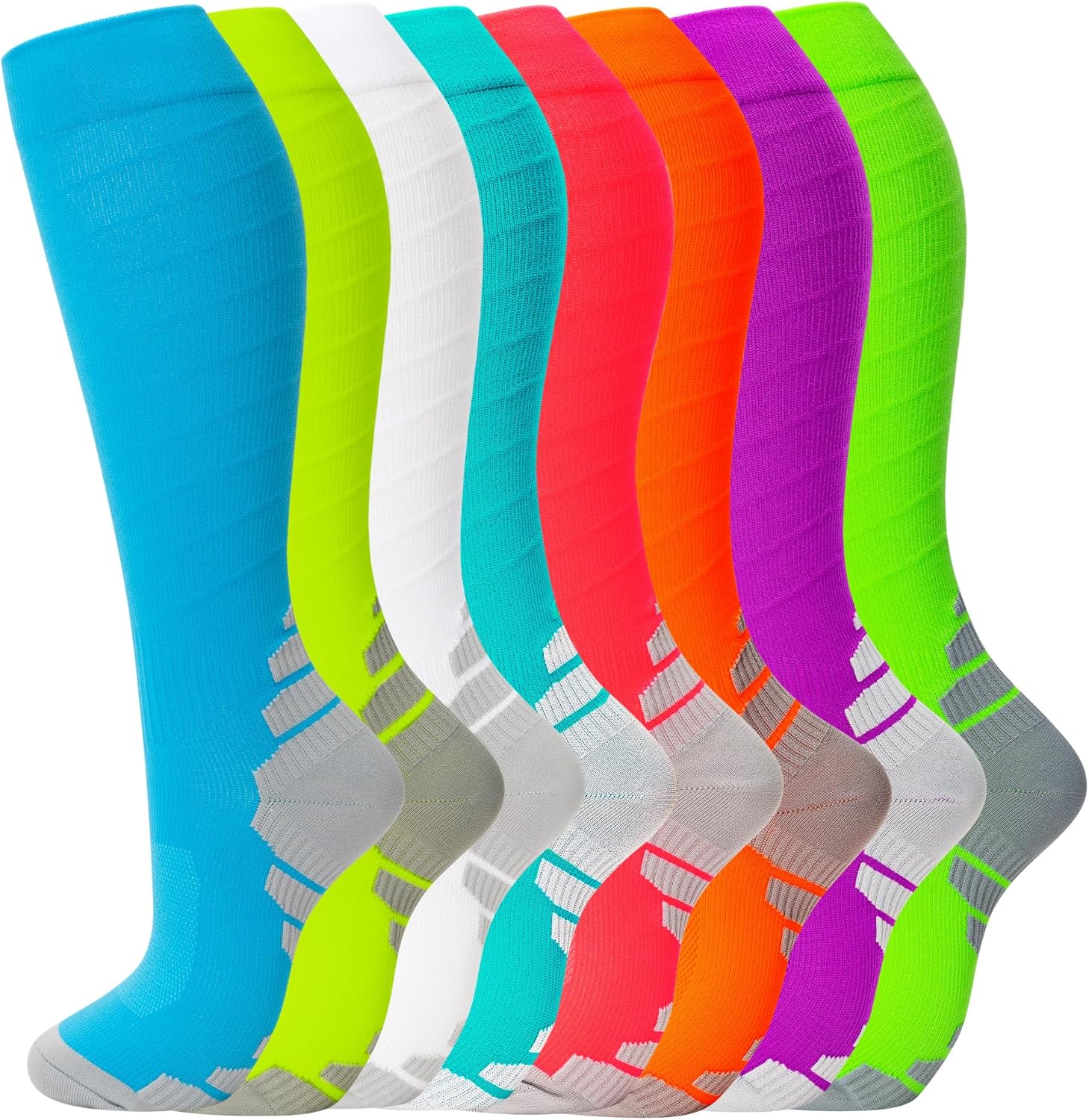 Thumbnail 5 de fenglaoda Compression Socks 8 Pairs