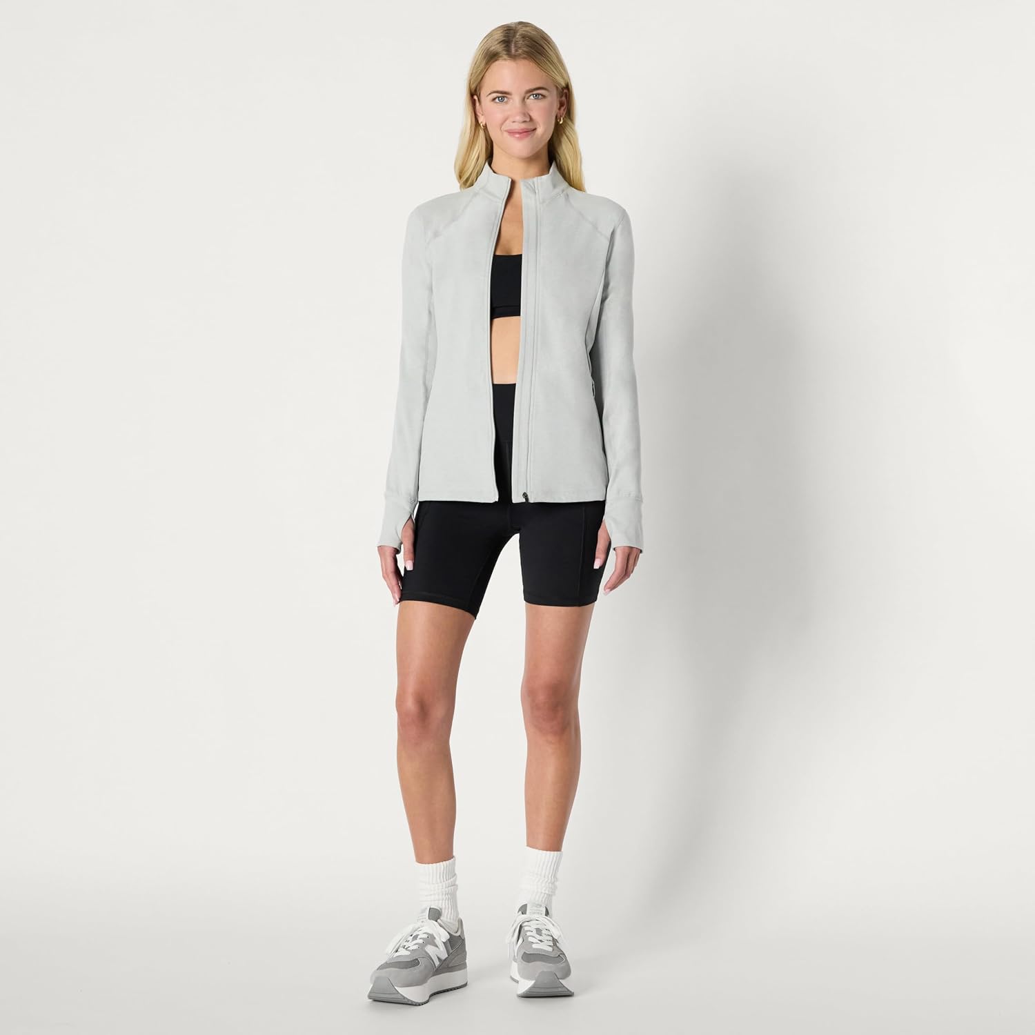 Thumbnail 4 de Amazon Essentials Women’s Athletic Soft Performance Lightweight Zip-Up Workout Jacket