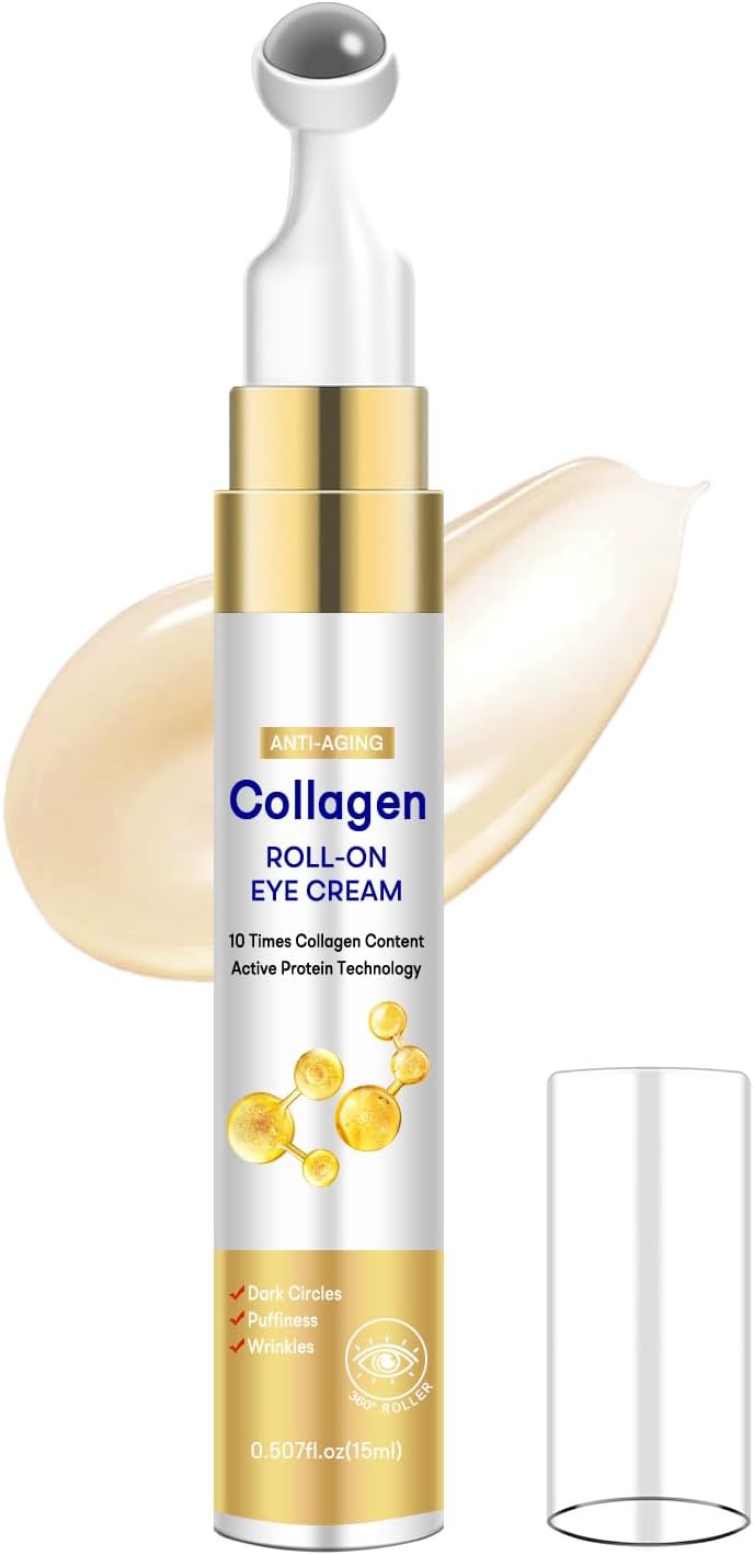 Detalle de Danliss Collagen Hyaluronic Eye Cream with 360° Roller, 15 mL
