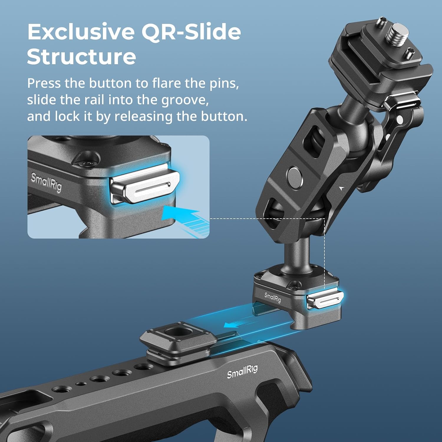 Detalle 2 de SMALLRIG H21-4488 Magic Arm 5,5kg
