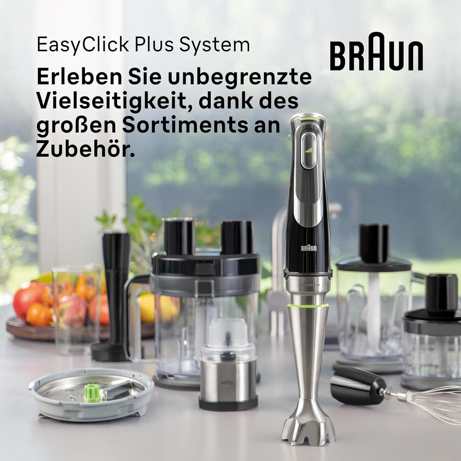 Thumbnail 4 de Braun MultiQuick 9 MQ9147X Stabmixer Set – Leistung, Präzision & SplashControl