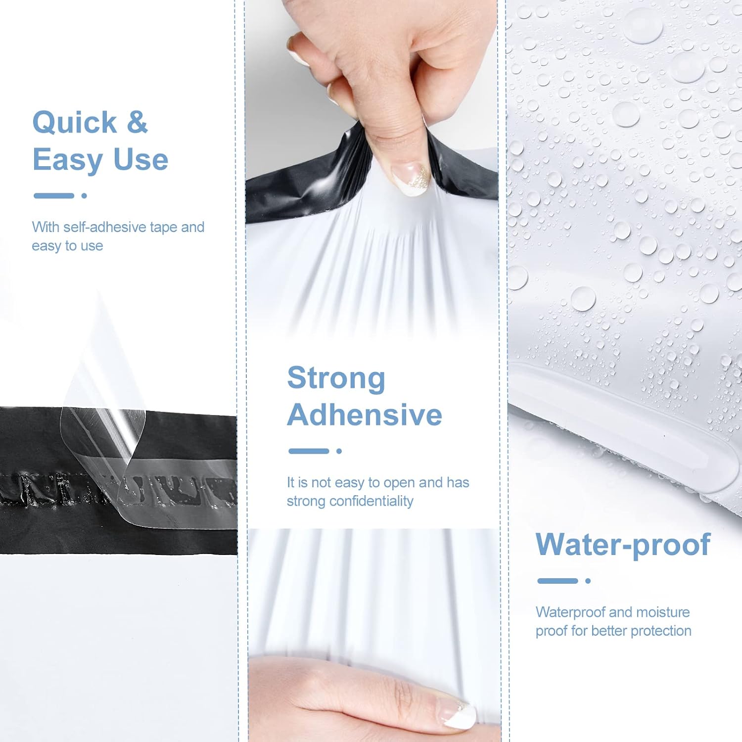 Detalle de Metronic 14.5x19 Poly Mailers 100 Pack