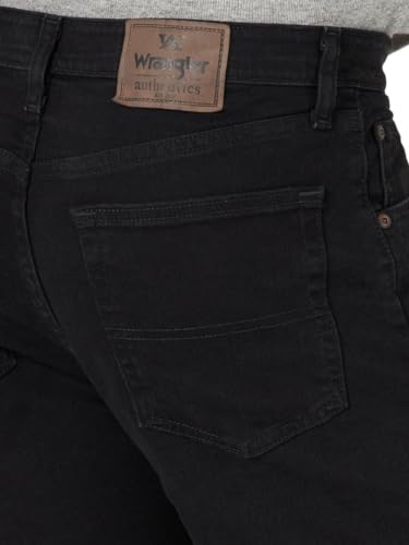 Thumbnail 4 de Wrangler Authentics Men's Regular Fit Comfort Flex Waist Jeans, Black 42W x 34L