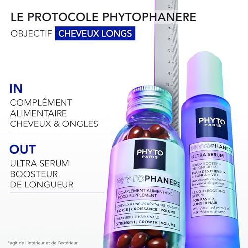 Detalle de Phyto Paris Phytophanère – Complément alimentaire cheveux et ongles