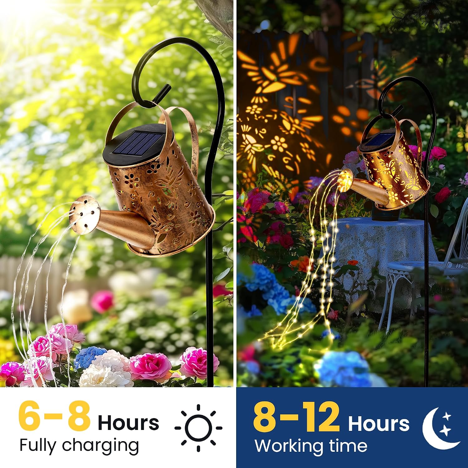 Detalle 1 de PATIOPIA Solar Garden Lights, Metal