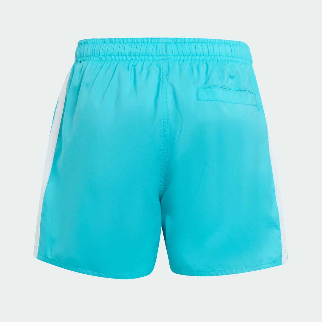 Detalle 2 de Bañador 3 bandas (Niños) de Adidas: turquesa, práctico y con estilo para los más pequeños