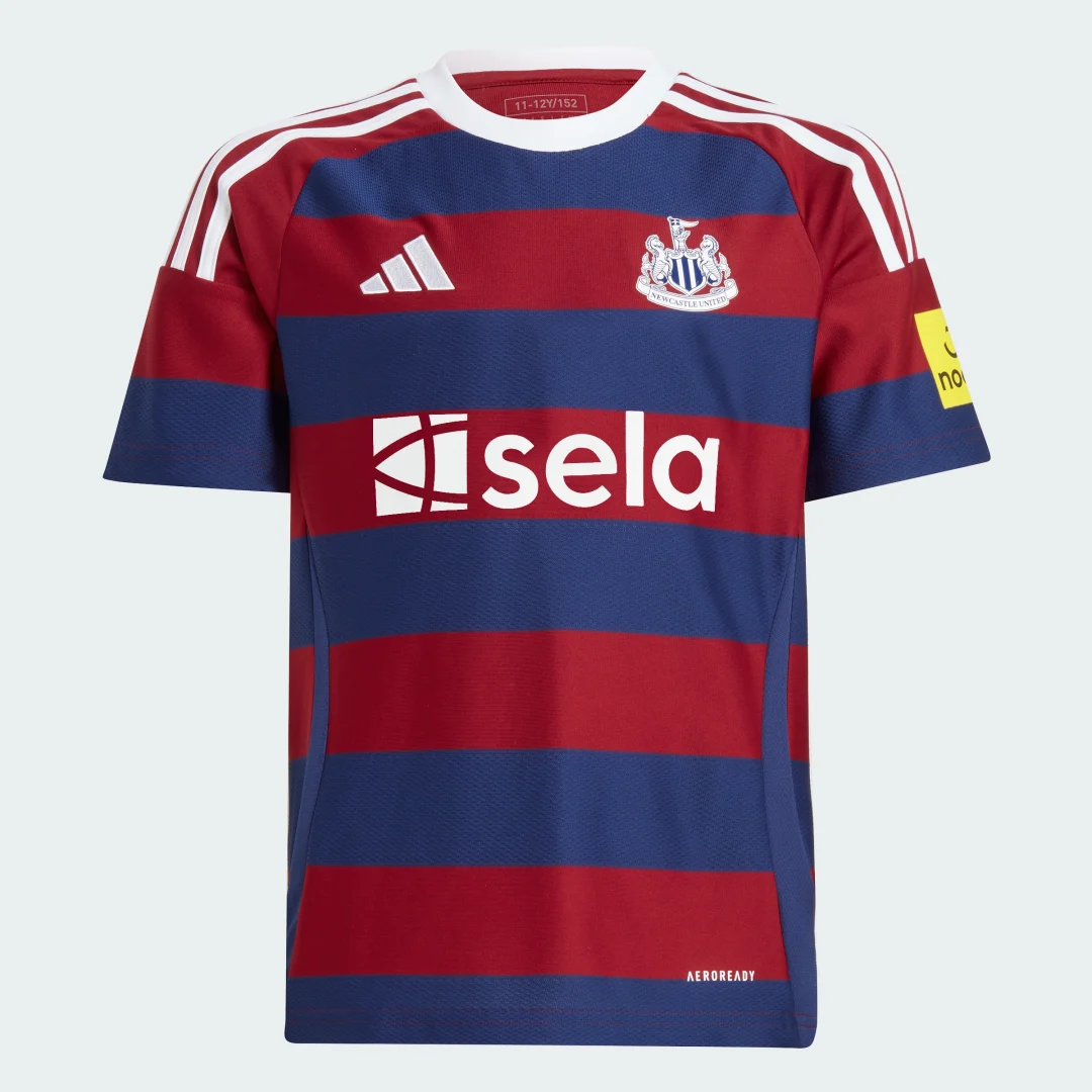 Detalle 2 de Camiseta segunda equipación Newcastle United FC 24/25 (Adolescentes) – Adidas