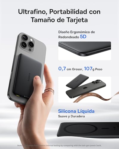 Thumbnail 1 de Baseus Picogo AM41 Power Bank ⚡ 5000mAh, MagSafe, PD 20W, Portable