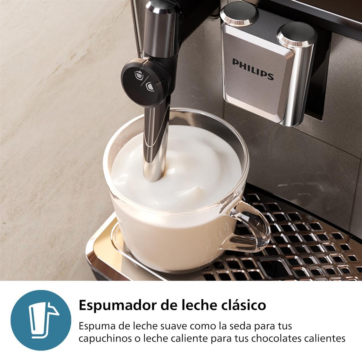 Thumbnail 4 de Philips Series 3300 Cafetera Superautomática con Espumador