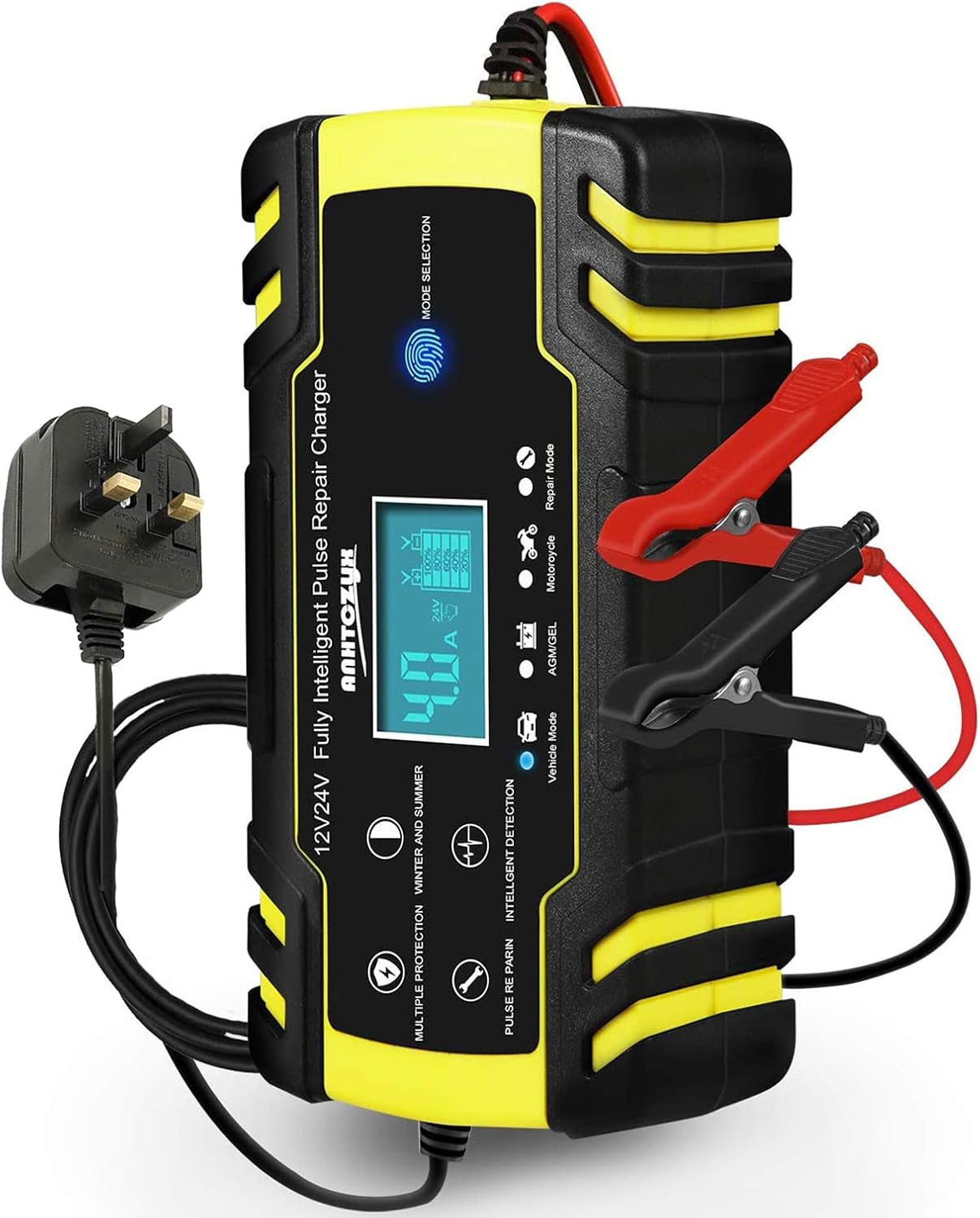 HAUSPROFI 12V/24V 8Amp Battery Charger