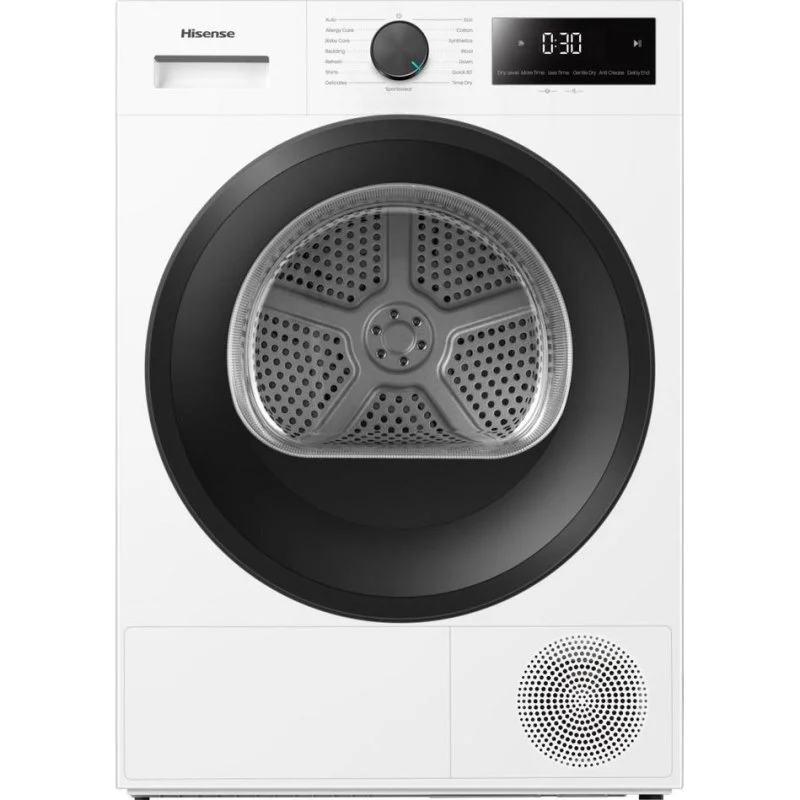 Imagen de Hisense DH1I800UWDE: Secadora de condensación con bomba de calor de 8 kg en OfertitasTOP