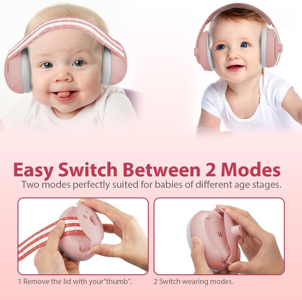 Detalle de Aolso Baby Ear Defenders noise muff 36 months