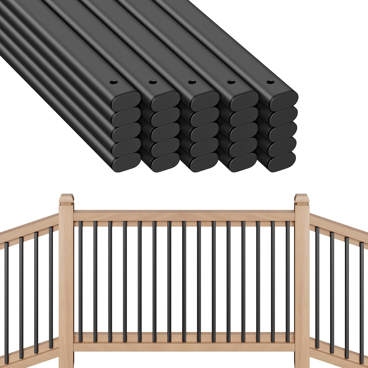 Detalle de Voxelour Deck Balusters, 36-Inch
