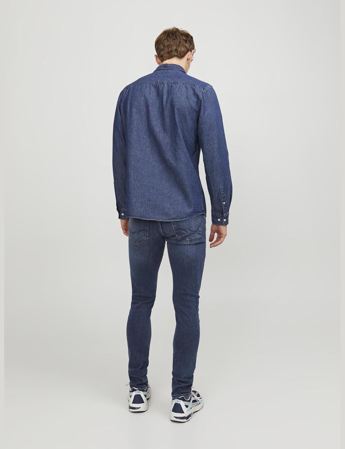 Detalle de JACK & JONES Jjiglenn Slim Fit Jeans