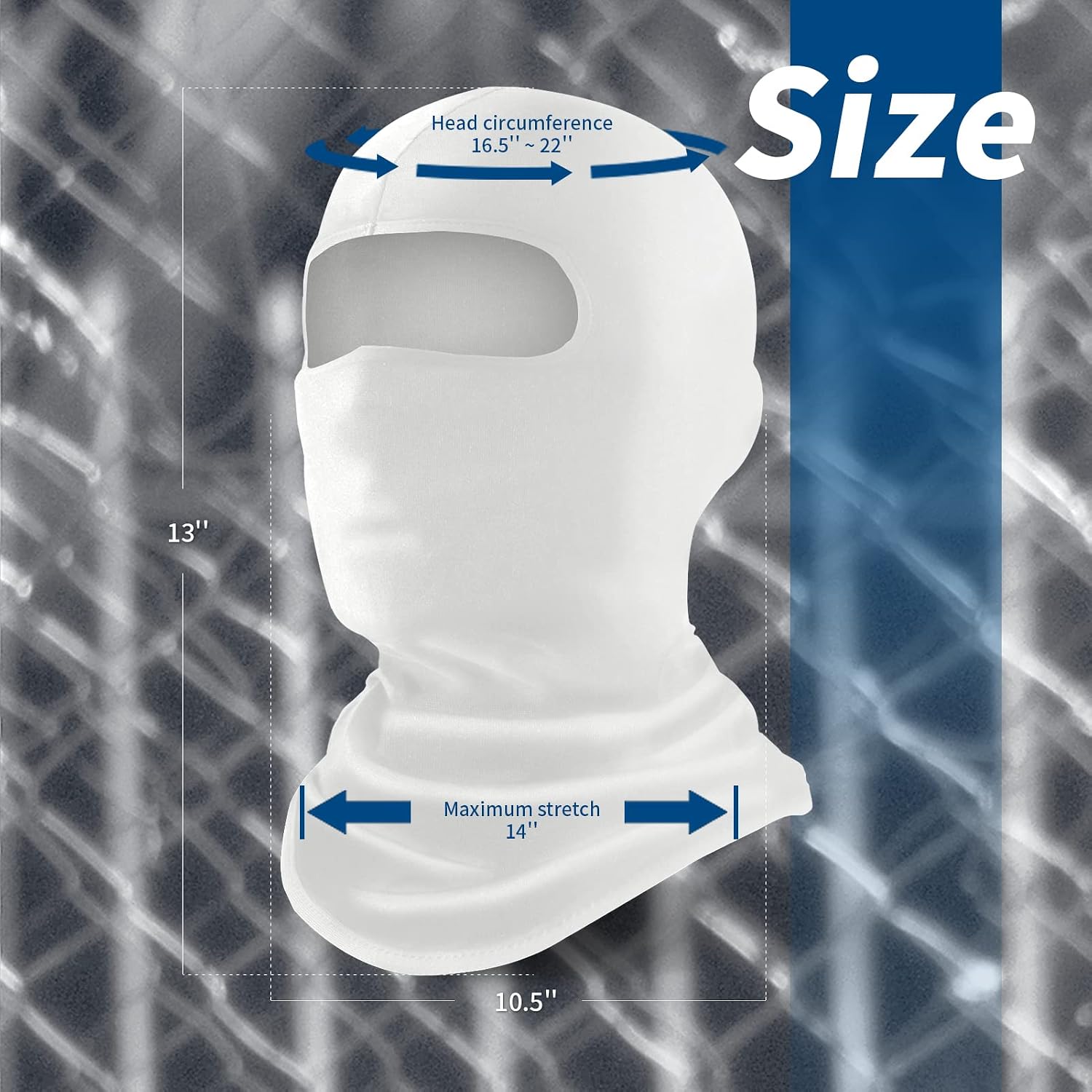 Thumbnail 6 de YESLIFE Balaclava Cotton-Polyester