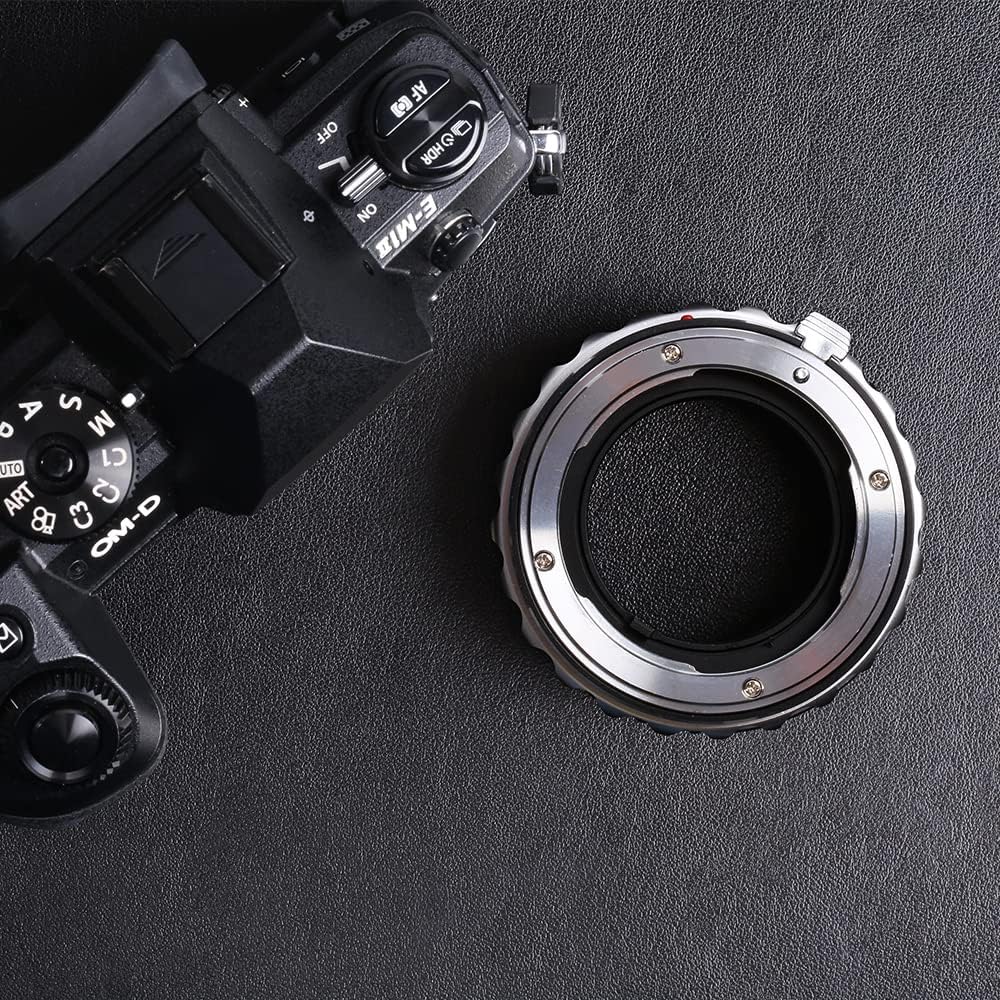 Thumbnail 6 de K&F CONCEPT Nikon G AF-S(F) Objektiv Adapter mit Blendenring für Micro 4/3 (M4/3) – mechanisch, manuell