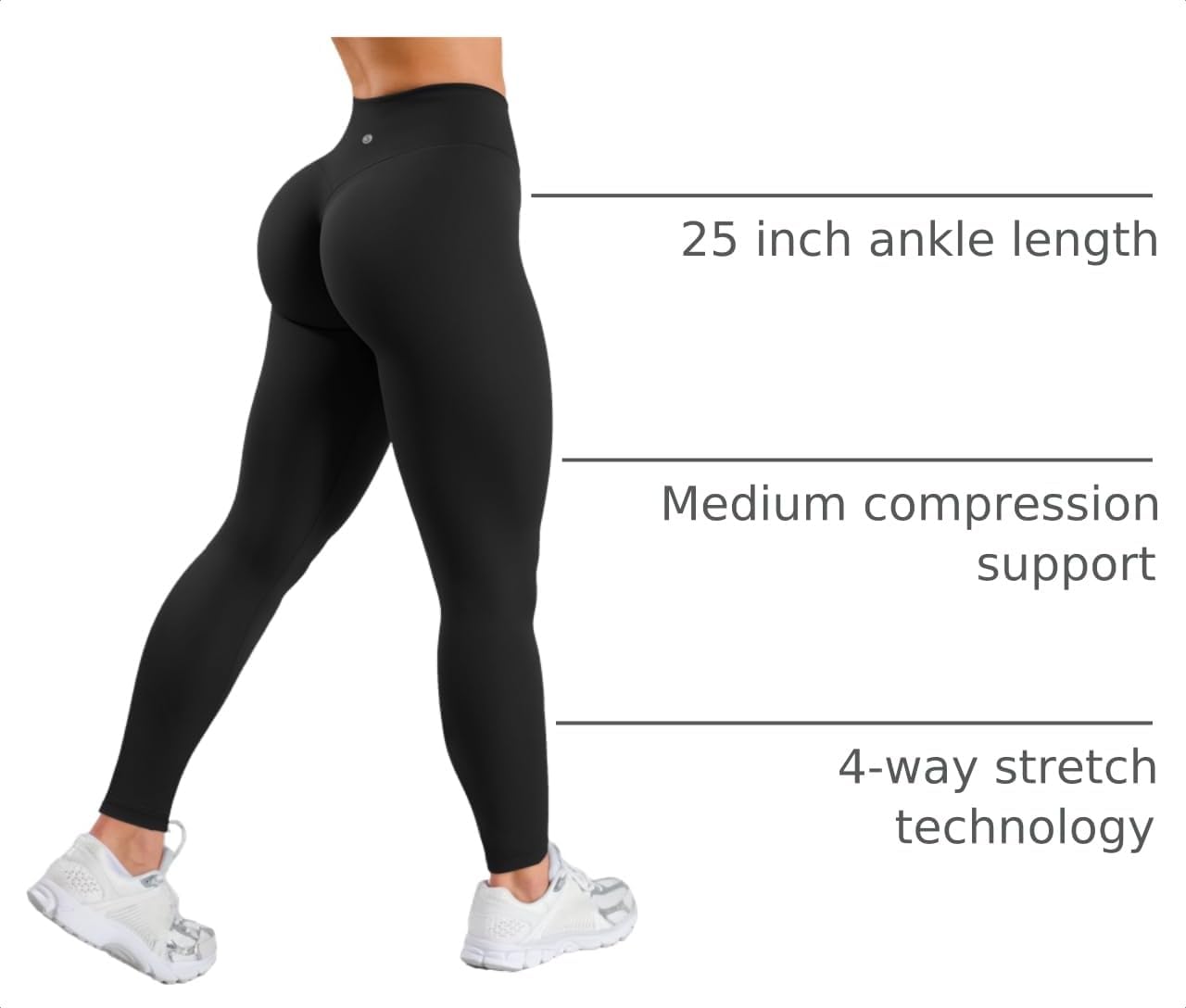 Detalle 2 de Women’s Yoga Leggings 25-inch High Waisted