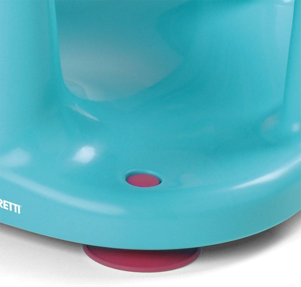 Detalle de Foppapedretti Seggiolino Da Bagno Tuffetto 30x38.5x24.5 cm, per Bambini fino a 13 kg, arancio-azzurro