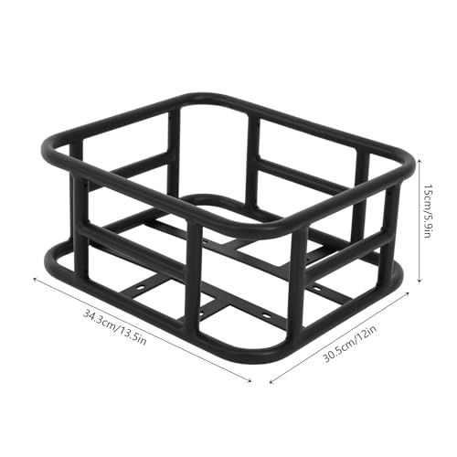 Thumbnail 2 de Donened Fahrradkorb Hinten 34.3x30.5x15 cm – stabiler Gepäckträgerkorb aus Eisen
