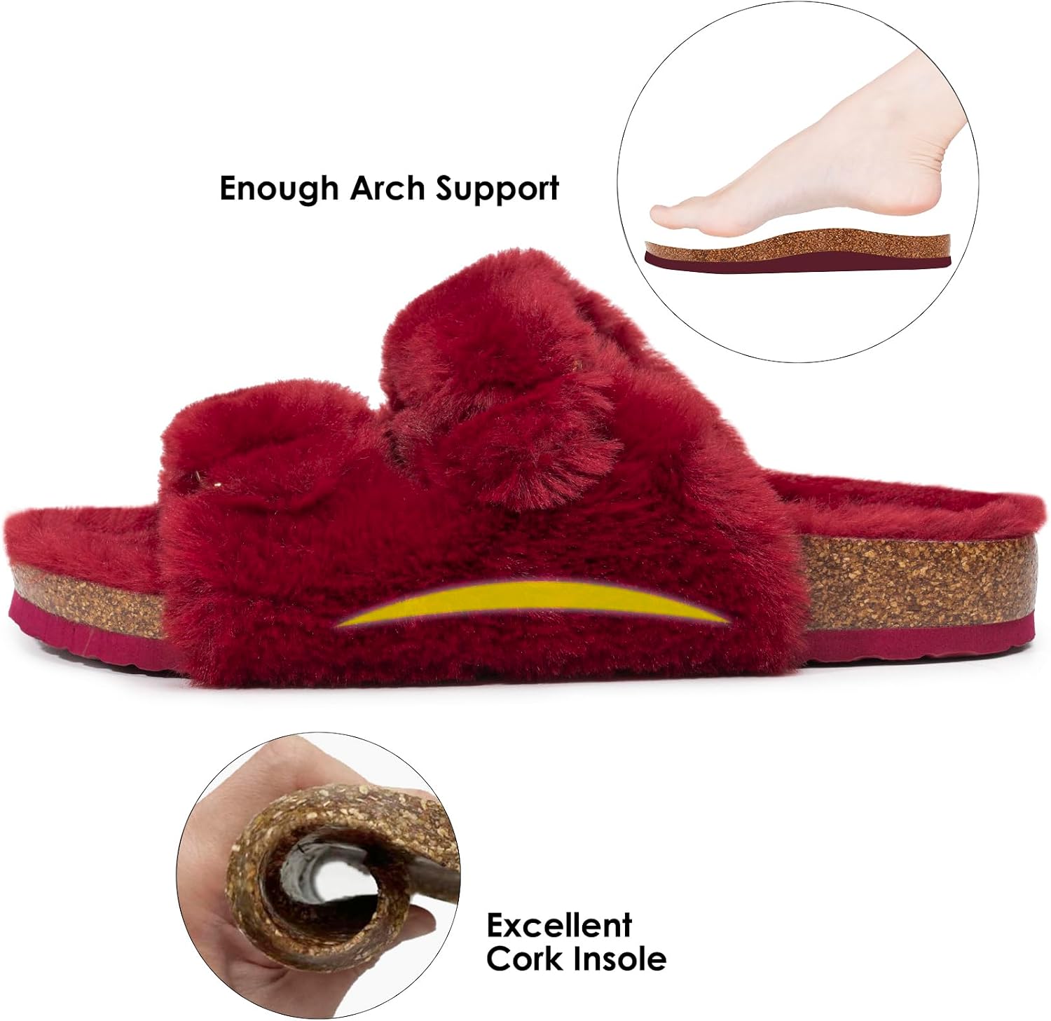 Detalle 2 de FITORY Open Toe Slipper Size 6-11