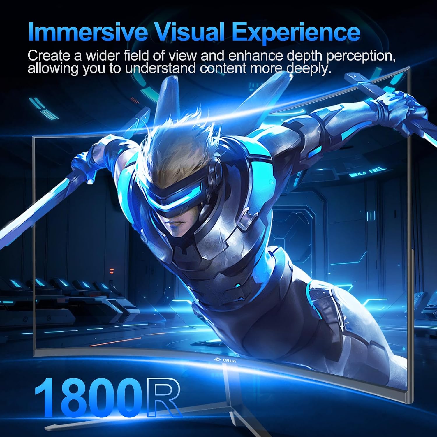 Thumbnail 6 de Gawfolk Gaming Monitor 27" QHD 120Hz display