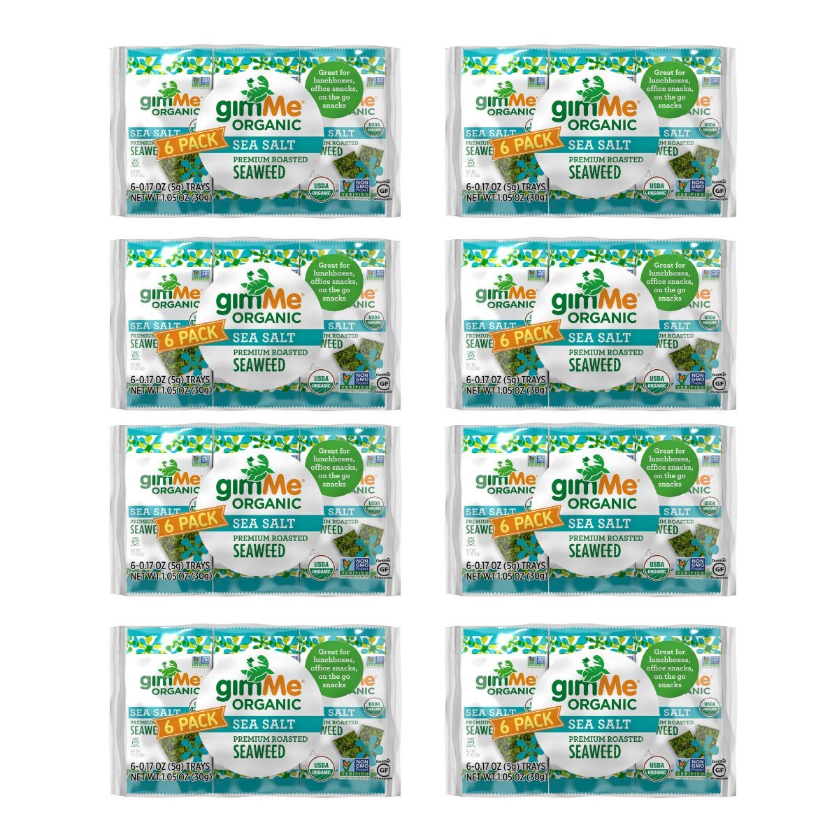 Detalle de Gimme Roasted Seaweed Snack, 48 Count