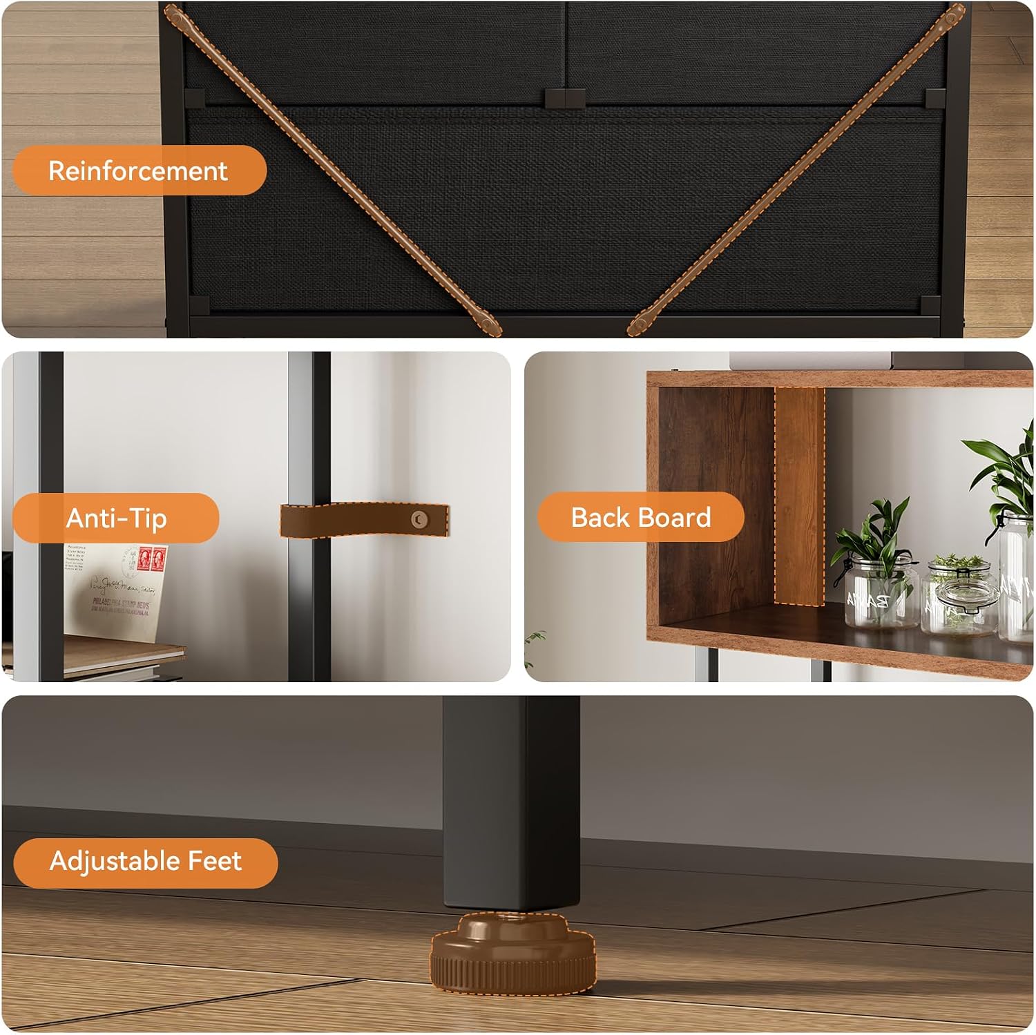 Thumbnail 4 de Book storage shelf 60 x 24 x 155cm