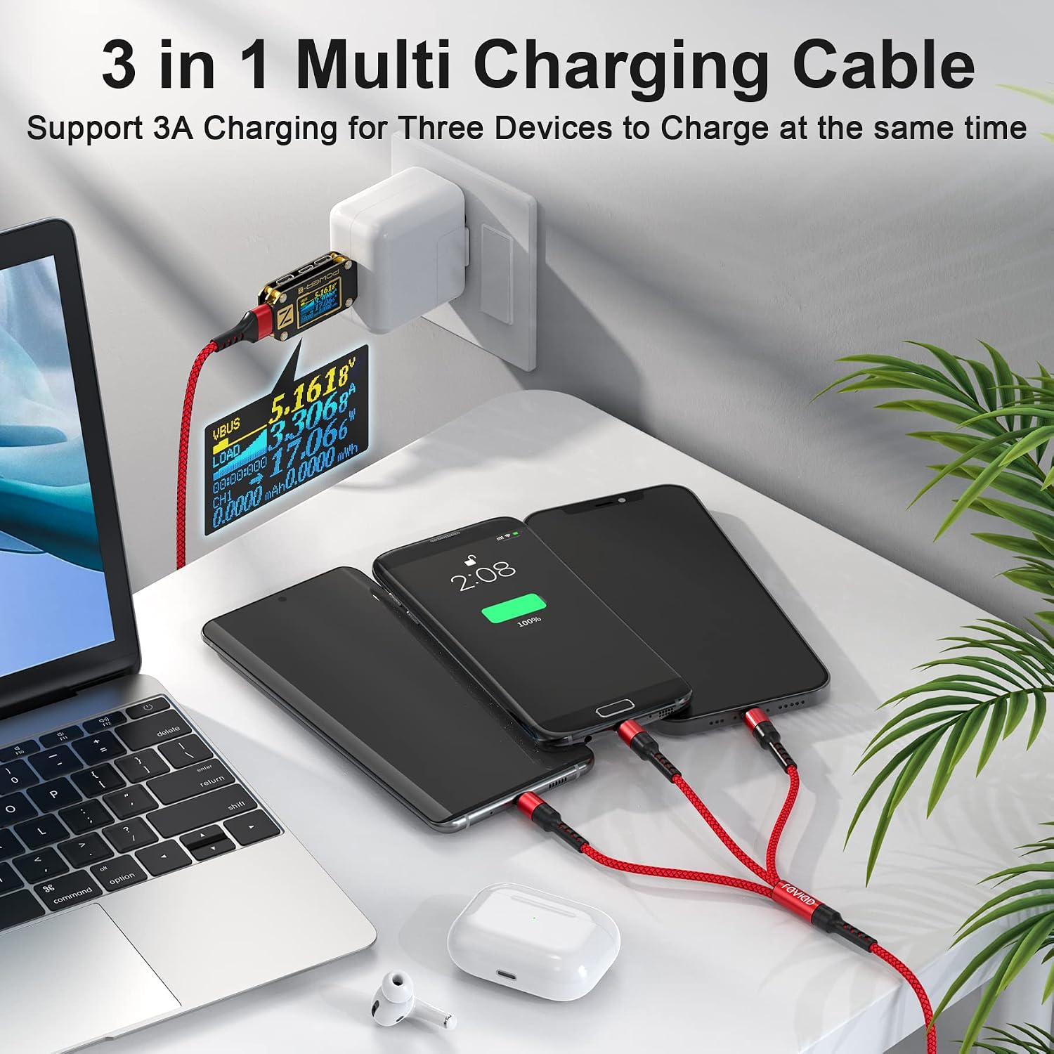 Thumbnail 3 de RAVIAD Multi USB Kabel 1,2 m