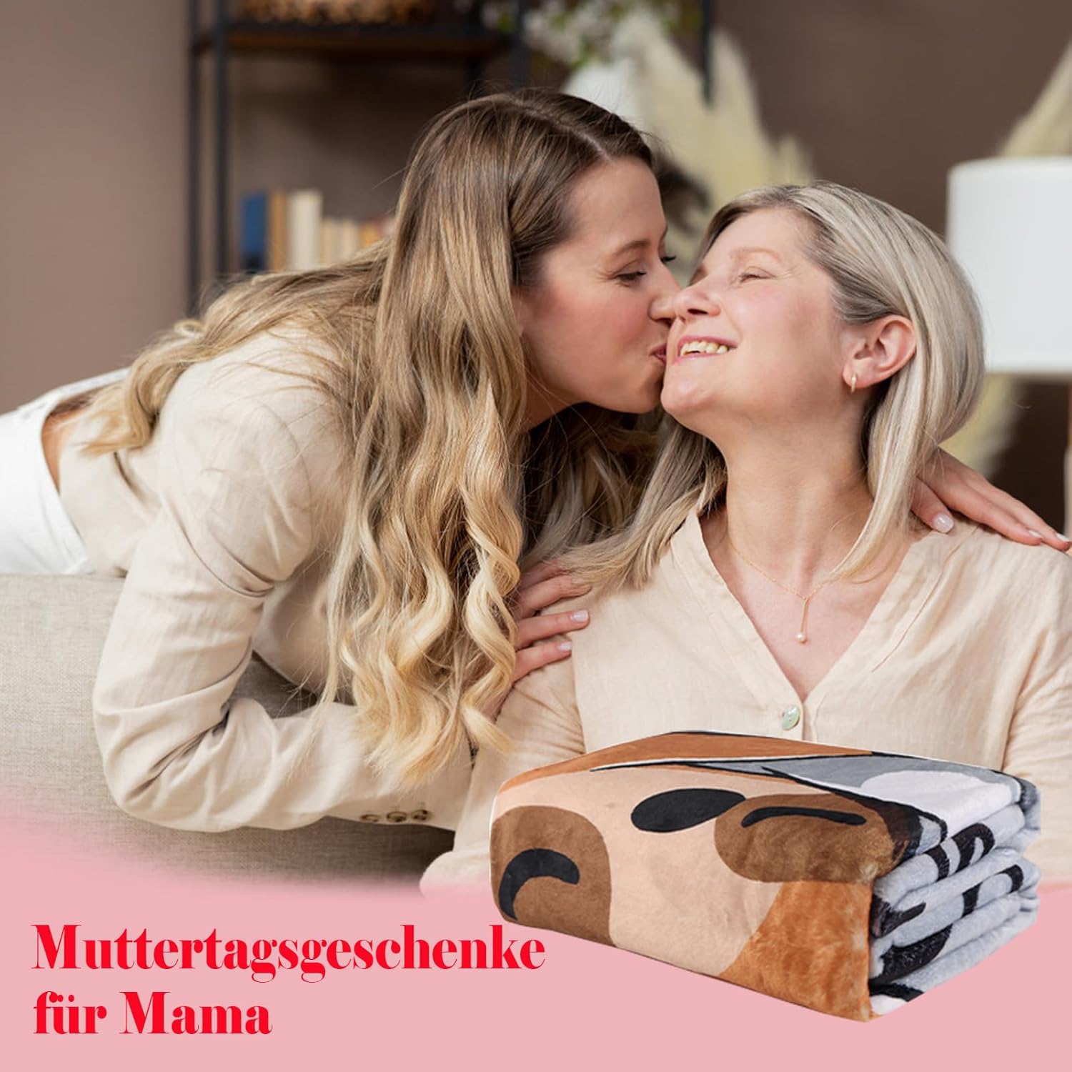 Thumbnail 1 de KAAYEE Mama Geschenk Kuscheldecke