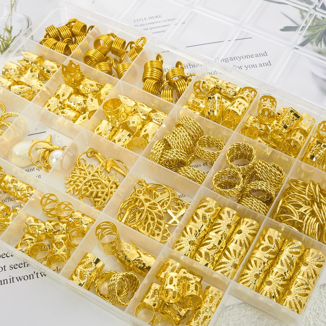 Thumbnail 5 de Youteer Hair Jewellery, 259-piece set